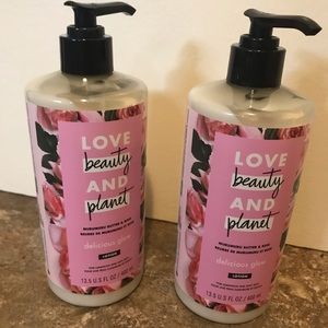 Love Beauty and Planet Delicious Glow Lotion 2 pk